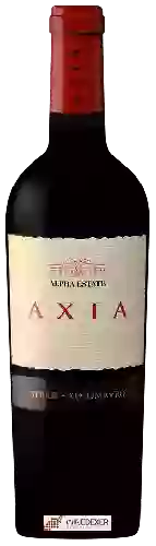 Wijnmakerij Alpha Estate (Κτήμα Αλφα) - Axia Xinomavro - Syrah
