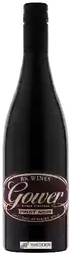Wijnmakerij BK Wines - Gower Pinot Noir