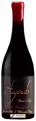 Wijnmakerij Ayoub - Estate Vineyard Pinot Noir