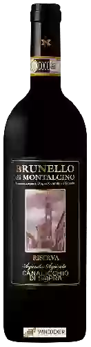 Wijnmakerij Canalicchio di Sopra - Brunello di Montalcino Riserva