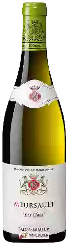 Wijnmakerij Bader-Mimeur - Les Clous Meursault