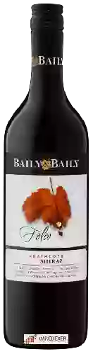 Wijnmakerij Baily & Baily - Folio Shiraz