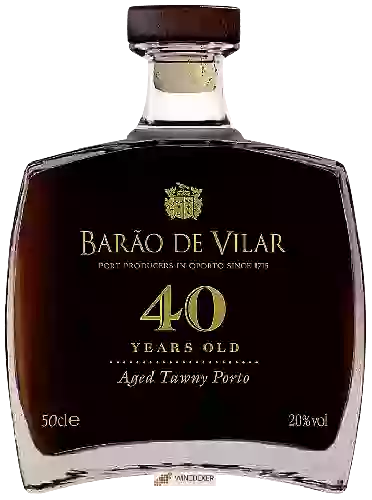 Wijnmakerij Barão de Vilar - 40 Years Old Aged Tawny Porto
