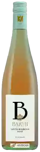 Wijnmakerij Barth - Spätburgunder Rosé