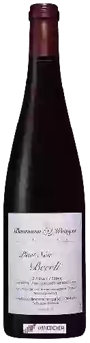 Wijnmakerij Baumann Weingut - Beerli Pinot Noir