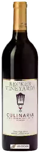 Wijnmakerij Becker Vineyards - Culinaria
