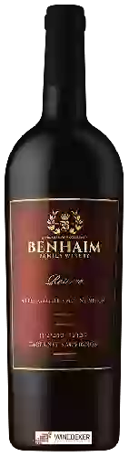 Wijnmakerij Benhaim - Reserve Cabernet Sauvignon