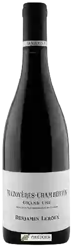 Wijnmakerij Benjamin Leroux - Mazoyères-Chambertin Grand Cru