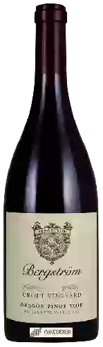 Wijnmakerij Bergström - Croft Vineyard Pinot Noir