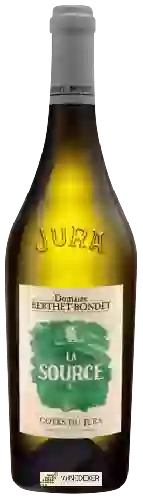Wijnmakerij Berthet Bondet - La Source Côtes du Jura