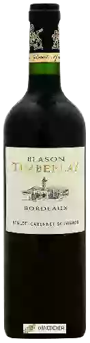 Wijnmakerij Blason Timberlay - Bordeaux Merlot - Cabernet Sauvignon