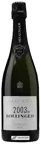 Wijnmakerij Bollinger - 2003 By Bollinger Champagne Brut