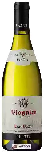 Wijnmakerij Brotte - Viognier Baies Dorées