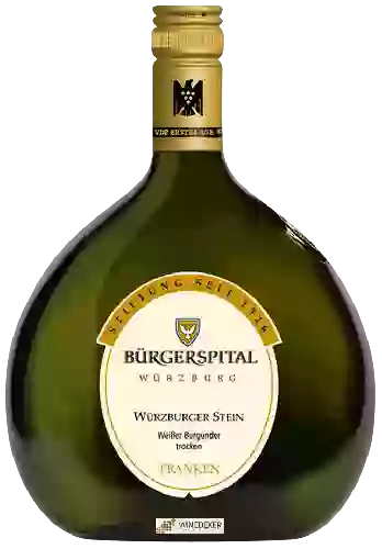 Wijnmakerij Bürgerspital - Würzburger Stein Weisser Burgunder Trocken