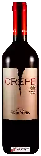 Wijnmakerij Ca' di Sopra - Crepe Romagna Sangiovese Superiore Wijnmakerij Ca' di Sopra - Crepe Romagna Sangiovese Superiore