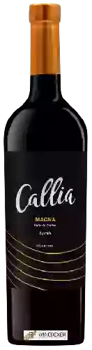 Wijnmakerij Callia - Magna Syrah