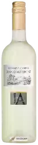 Domaine Cambos - Cuvée Jean d'Auvergne Côtes de Gascogne Domaine Cambos - Cuvée Jean d'Auvergne Côtes de Gascogne