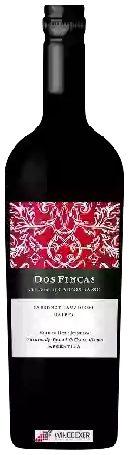 Wijnmakerij Carlos Basso - Dos Fincas Cabernet Sauvignon - Malbec Wijnmakerij Carlos Basso - Dos Fincas Cabernet Sauvignon - Malbec