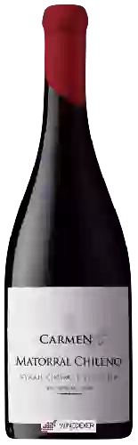 Wijnmakerij Carmen - Matorral Chileno Syrah - Cinsault - Viognier