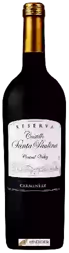 Wijnmakerij Castillo Santa Paulina - Reserva Carmenère Wijnmakerij Castillo Santa Paulina - Reserva Carmenère
