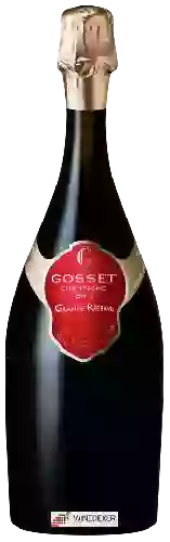 Wijnmakerij Gosset - Grande Réserve Brut Champagne Wijnmakerij Gosset - Grande Réserve Brut Champagne