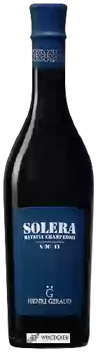 Wijnmakerij Henri Giraud - Solera Ratafia Champenois S90-13