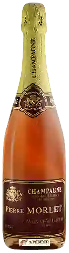 Wijnmakerij Pierre Morlet - Grande Réserve Rosé Brut Champagne Premier Cru