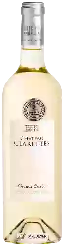 Château Clarettes - Grande Cuvée Côtes de Provence Blanc Château Clarettes - Grande Cuvée Côtes de Provence Blanc