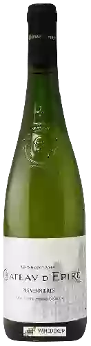 Château d'Epiré - Grand Cru d'Anjou Savennières Château d'Epiré - Grand Cru d'Anjou Savennières