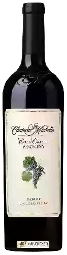 Chateau Ste. Michelle - Cold Creek Vineyard Merlot Chateau Ste. Michelle - Cold Creek Vineyard Merlot