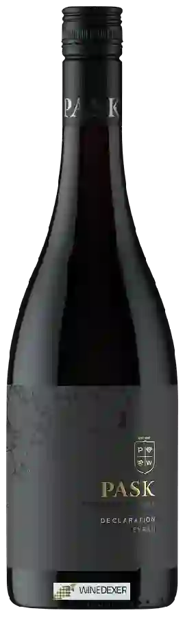 Wijnmakerij C.J. Pask - Declaration Syrah