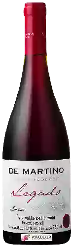 Wijnmakerij De Martino - Legado Pinot Noir (Reserva)