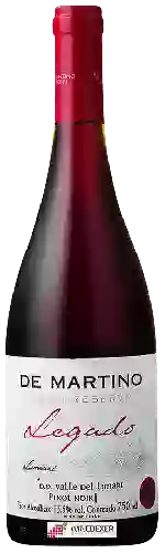Wijnmakerij De Martino - Legado Pinot Noir (Reserva) Wijnmakerij De Martino - Legado Pinot Noir (Reserva)