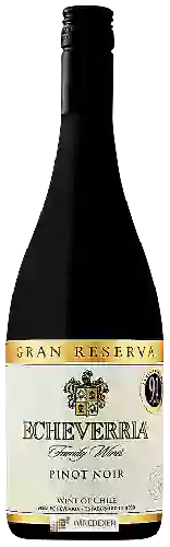 Wijnmakerij Echeverría - Gran Reserva Pinot Noir