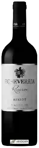 Wijnmakerij Echeverría - Reserva Merlot