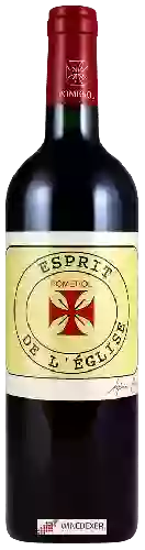 Wijnmakerij Clos l'Eglise - Esprit de l'Eglise Pomerol Wijnmakerij Clos l'Eglise - Esprit de l'Eglise Pomerol