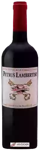 Wijnmakerij Coureau & Coureau - Petrus Lambertini