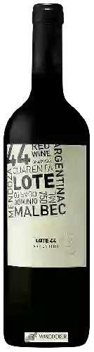 Bodega Cuarto Dominio - Lote 44 Malbec