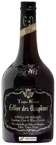 Wijnmakerij Cellier des Dauphins - Côtes du Rhône Toque Noire