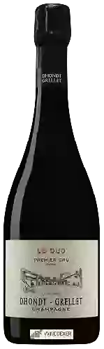 Wijnmakerij Dhondt-Grellet - Le Duo Extra Brut Rosé Champagne Premier Cru
