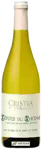 Domaine de Cristia - Côtes du Rhône Blanc