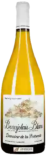 Domaine de la Prébende - Beaujolais Blanc Domaine de la Prébende - Beaujolais Blanc