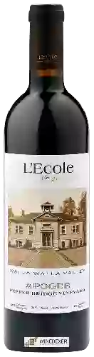 Wijnmakerij L'Ecole No 41 - Apogee Pepper Bridge Vineyard Wijnmakerij L'Ecole No 41 - Apogee Pepper Bridge Vineyard