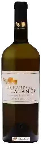 Domaine Lalande - Les Hauts de Lalande Blanc