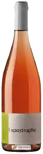 Domaine les Terres Promises - L'Apostrophe Rosé Domaine les Terres Promises - L'Apostrophe Rosé
