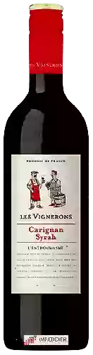 Wijnmakerij Les Vignerons - L'Enthousiasme Carignan - Syrah