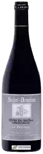 Wijnmakerij Saint-Damien - La Bouveau Côtes du Rhône Wijnmakerij Saint-Damien - La Bouveau Côtes du Rhône