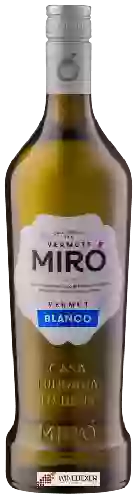 Wijnmakerij Emilio Miro Salvat - Miró Vermut Blanco