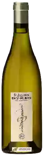 Wijnmakerij Éric Texier - Domaine de Pergaud Côtes du Rhône St-Julien en St-Alban Vieille Marsanne