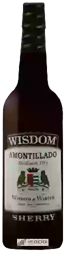 Wijnmakerij Wisdom & Warter - Amontillado Medium dry Sherry Wijnmakerij Wisdom & Warter - Amontillado Medium dry Sherry